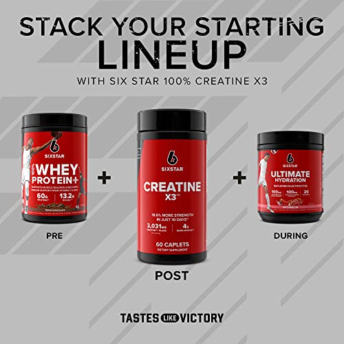 Six Star Creatine X3 BCAA Amino Caplets