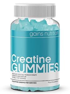 Creatine Gummies - 60 Vegan Berry Chews, 3000mg