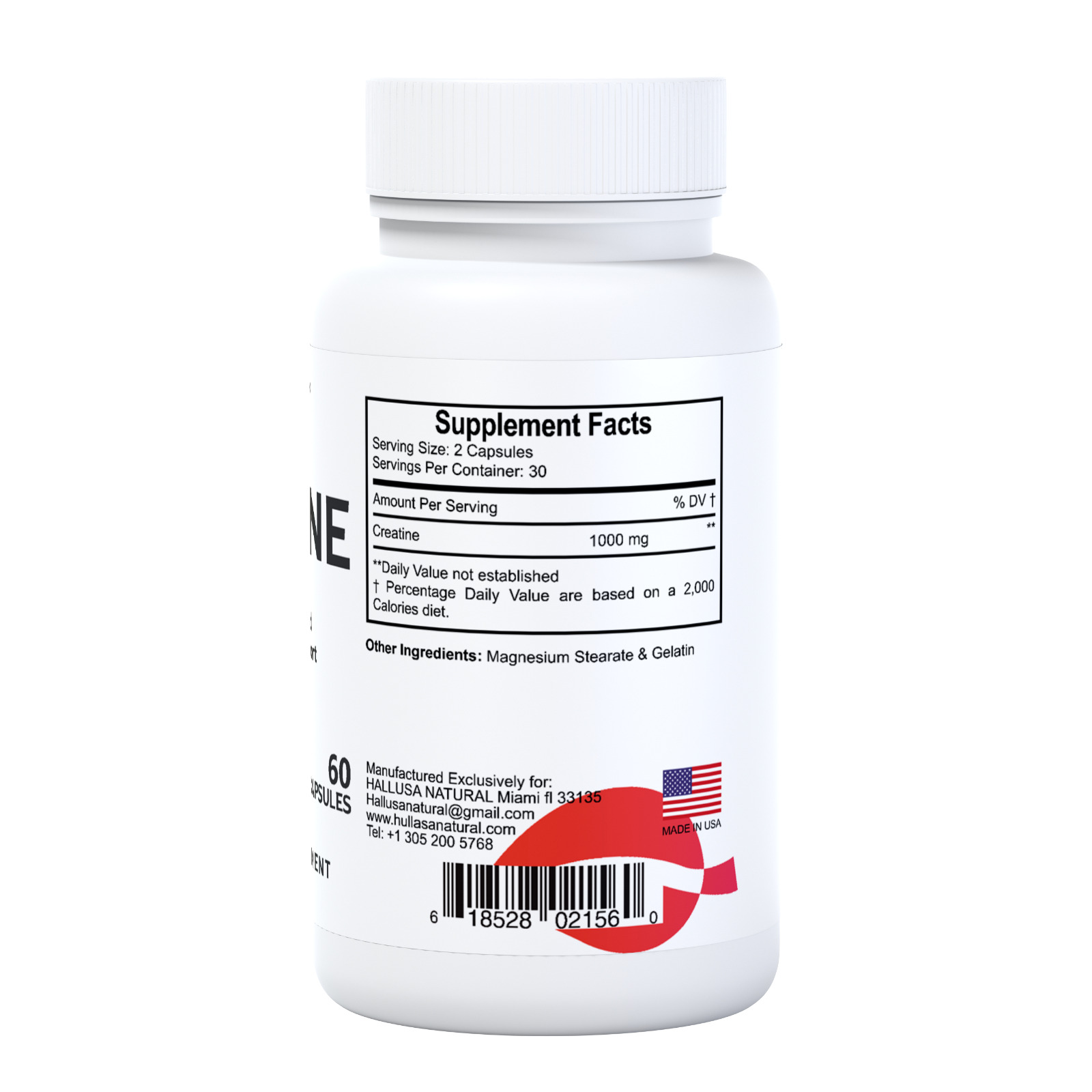 Creatine Monohydrate for Muscle Growth and Recovery