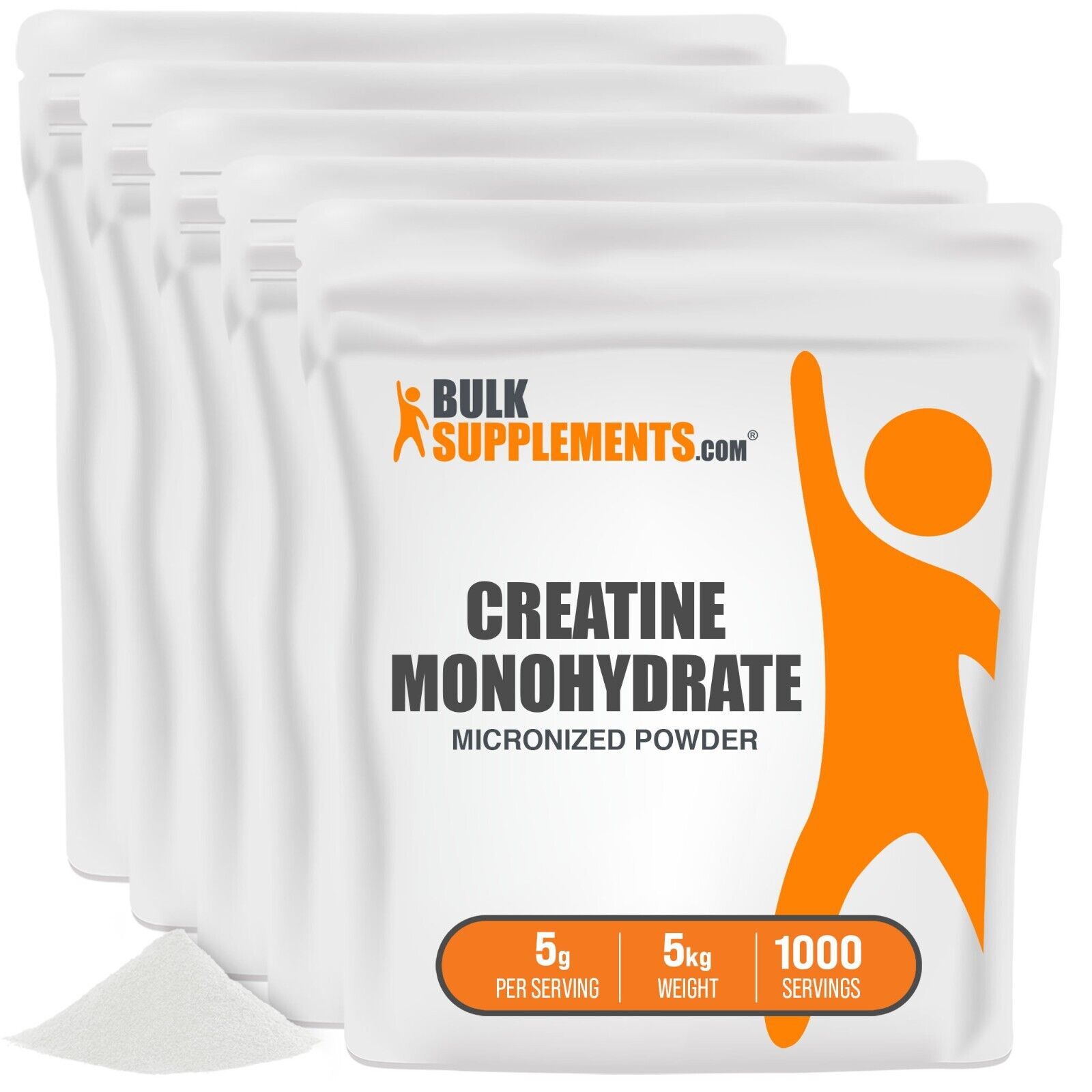 Luckycare Micronized Creatine Monohydrate for Muscle Gain