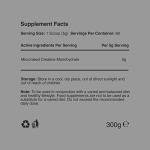 Warrior Creatine Monohydrate Powder - 300g Unflavoured