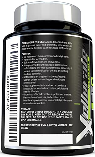 Creatine Monohydrate Tablets 3000mg, Vegan Energy Boost