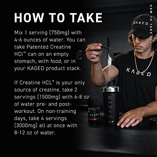 Unflavoured Creatine HCL Powder - 75 Servings