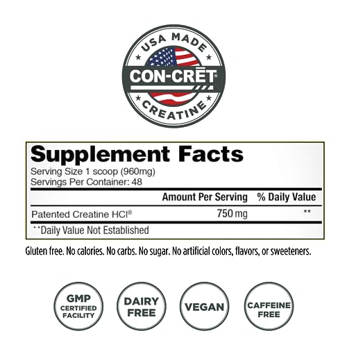 Creatine HCl Powder for Muscle and Energy