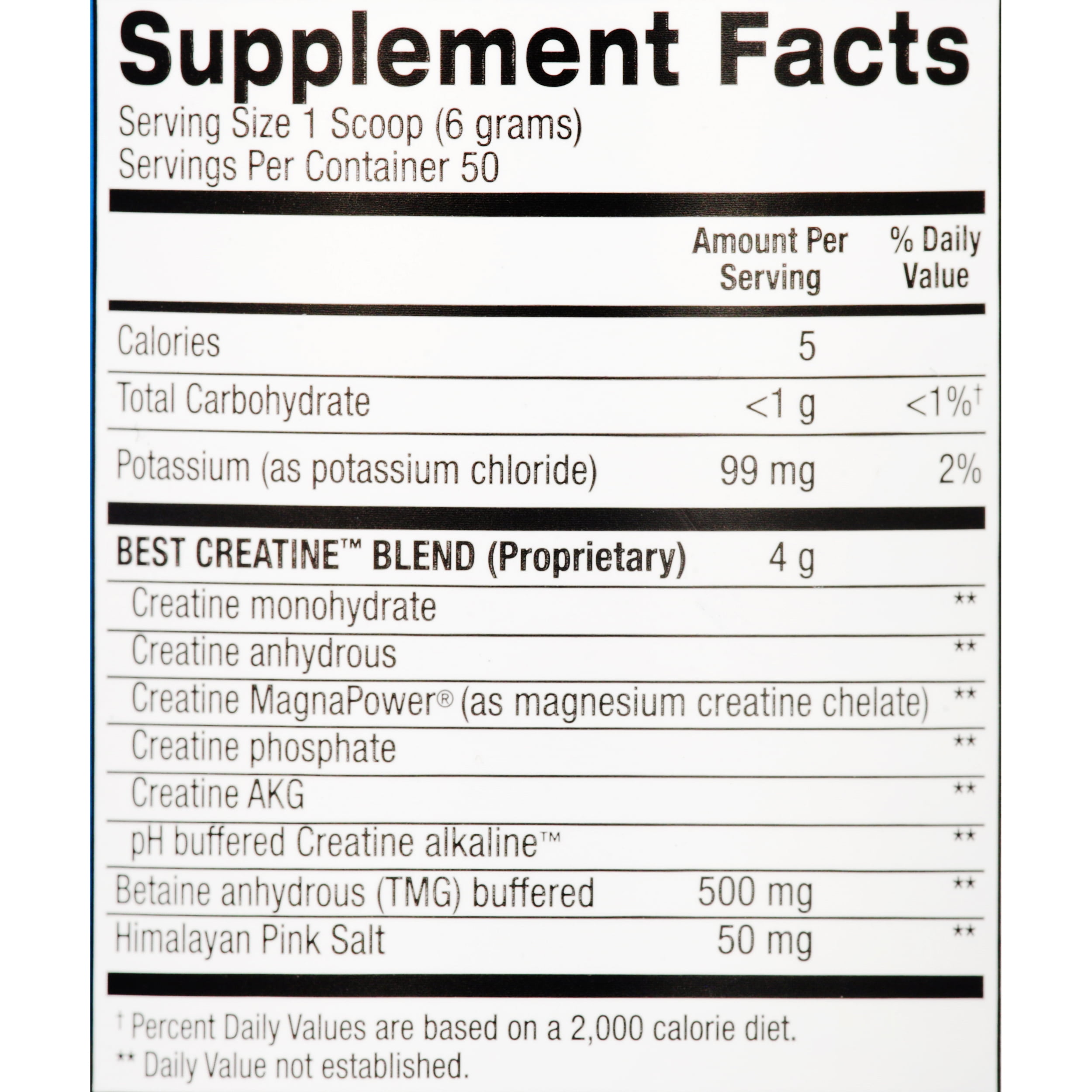 BPI Sports Best Creatine – Fruit Punch, 50 Servings