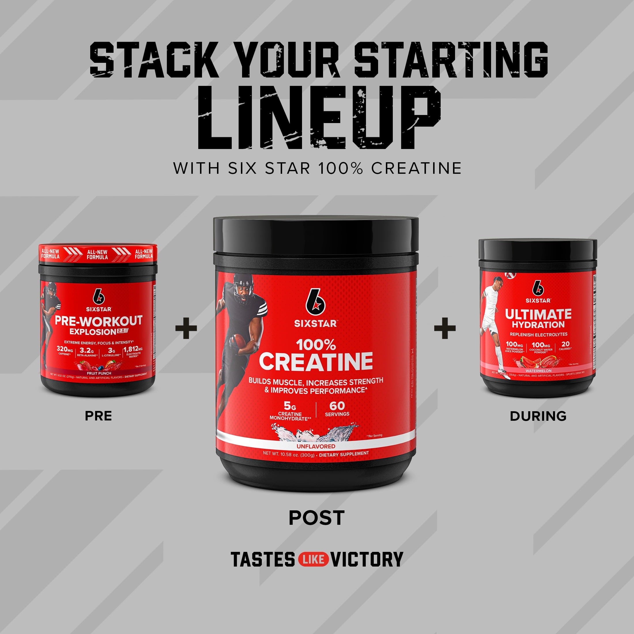 Six Star Pro Nutrition 100% Pure Creatine 60 Servings