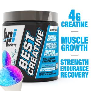BPI Sports Best Creatine, 50 Servings, Snow Cone