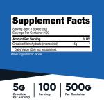 Nutricost Micronized Creatine Monohydrate Powder 500g