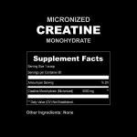 Micronized Creatine Monohydrate Powder, Unflavored, 400g