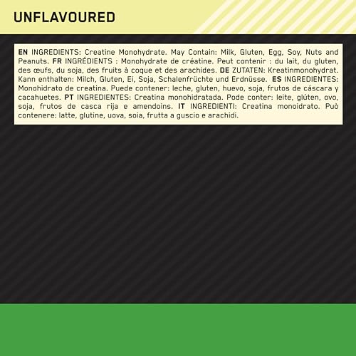 Optimum Nutrition Creatine Monohydrate for Muscle Growth
