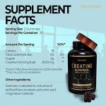 Berry Flavored Creatine Gummies 3000mg - 60 Counts