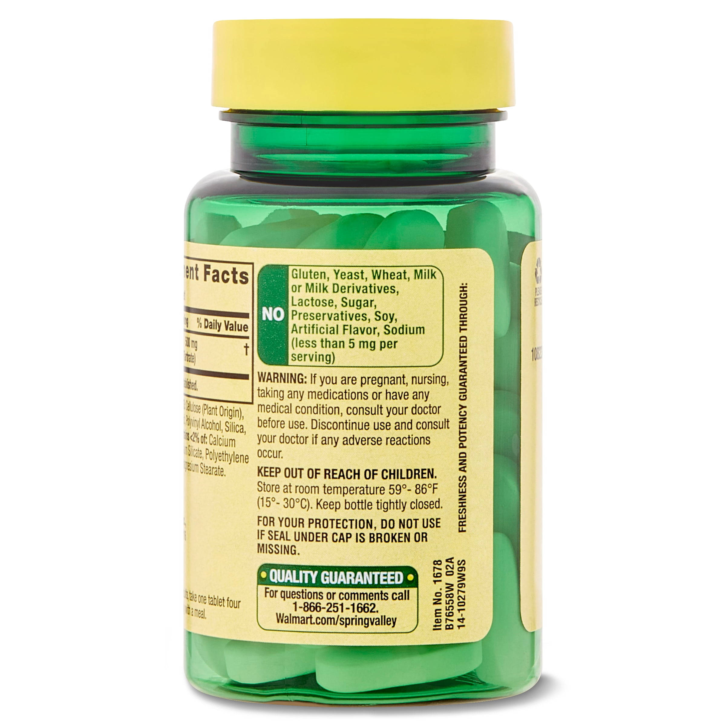 Spring Valley L-Carnitine Amino Acids, 30 Caps