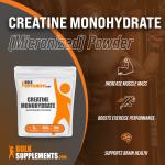 BulkSupplements Creatine Monohydrate Powder - Unflavored