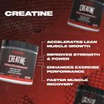 Creatine Monohydrate Powder - 5000mg, 30 Servings
