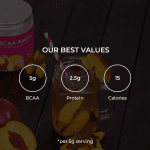 Women's BCAA Amino Acids Powder - Peach Ice Tea