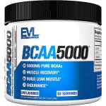 Evlution Nutrition BCAA5000 Unflavored Powder, 60 Servings