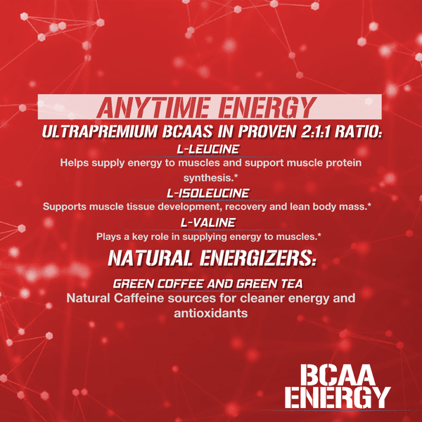 EVLution Nutrition BCAA Energy Fruit Punch 10.16 oz