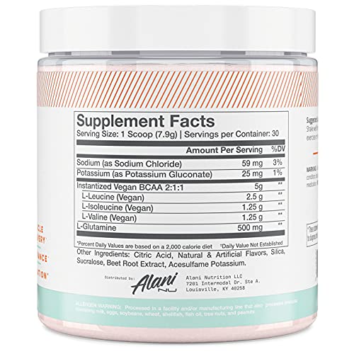 Alani BCAA Sour Gummy Supplements 236g