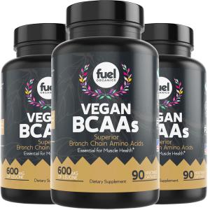 BCAA Capsules - 1200mg Amino Acids, 45 Servings