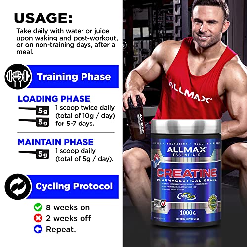 Creatine Powder - Boost Energy and Recovery - 400g