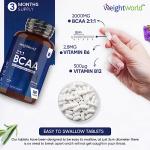 BCAA Tablets 2000mg with B12 & B6