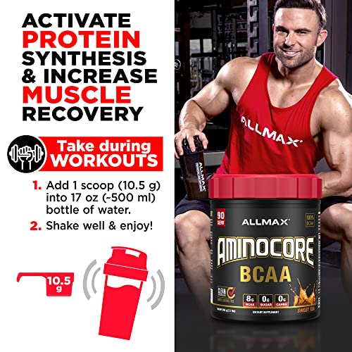 ALLMAX AMINOCORE BCAA Powder - Watermelon Flavor