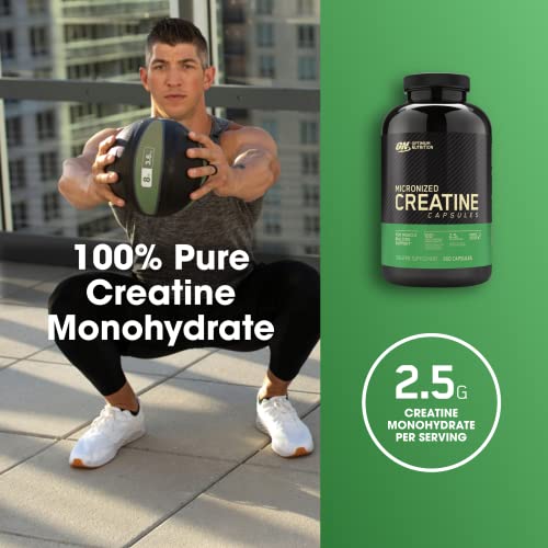 Optimum Nutrition Creatine 2500MG 200 Capsules
