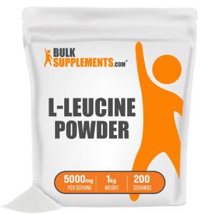 BulkSupplements L-Leucine Muscle-Building BCAA Supplement