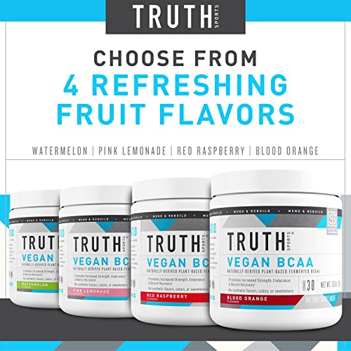 Truth Nutrition Vegan BCAA Powder - Blood Orange Flavor