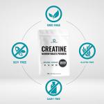 Pure Creatine Monohydrate Powder 500g Unflavored