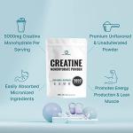Pure Creatine Monohydrate Powder 500g Unflavored