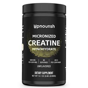 Micronized Creatine Monohydrate Powder, Unflavored, 400g