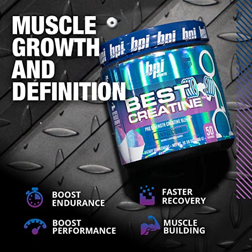Best Creatine, Snow Cone Flavor, 50 Servings