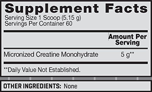 BSN Creatine Monohydrate Natural 309g - 60 Servings