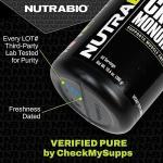 NutraBio Creatine Monohydrate 150g