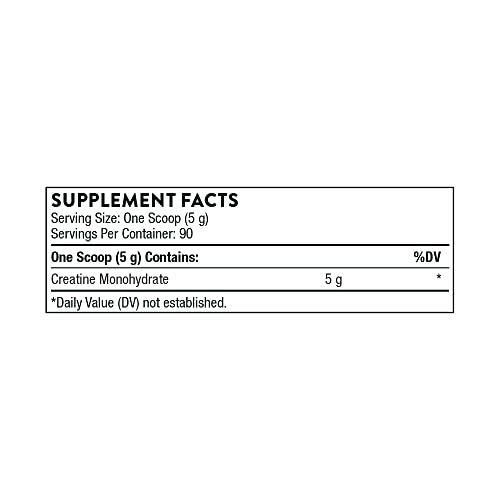 Thorne Creatine Monohydrate Powder for Energy