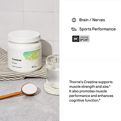Thorne Creatine Monohydrate Powder for Energy