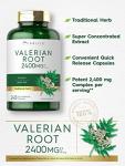 Valerian Root Capsules 2400mg - 240 Count
