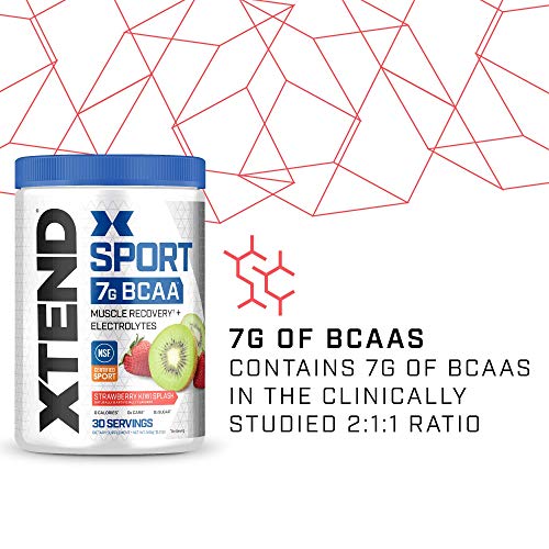 Xtend Sport BCAA Strawberry Kiwi, 12.2 oz