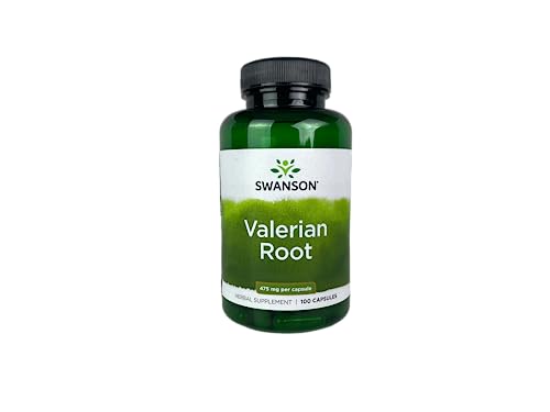 Swanson Valerian Root Capsules for Relaxation and Sleep