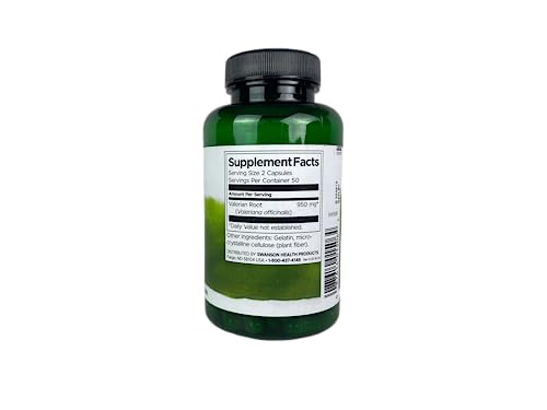 Swanson Valerian Root Capsules for Relaxation and Sleep