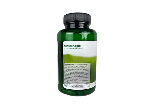 Swanson Valerian Root Capsules for Relaxation and Sleep