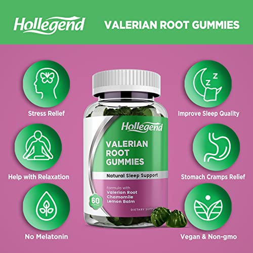 Valerian Root Gummies for Sleep & Stress Relief