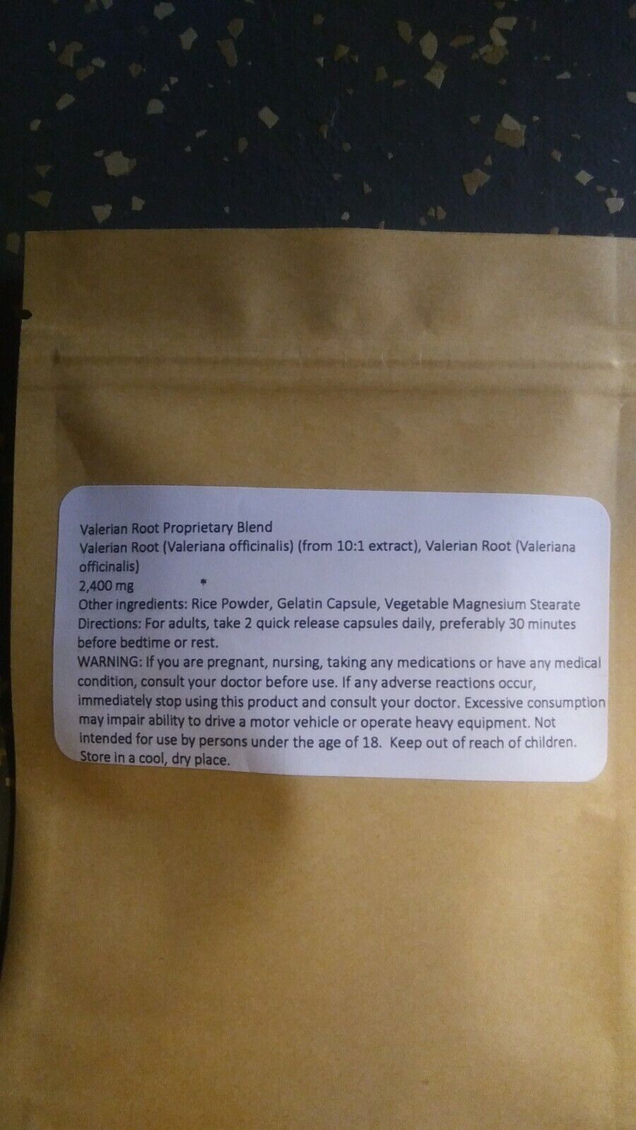 Valerian Root Capsules for Relaxation and Sleep