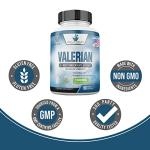 Organic Valerian Root Capsules for Relaxation and Sleep