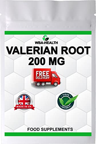 Valerian Root 200 MG - 365 Tablets Supply