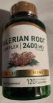 Valerian Root Extract 2400mg - Non-GMO Capsules