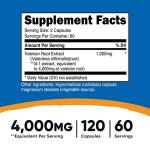 Valerian Root Capsules - 120 Gluten-Free Capsules