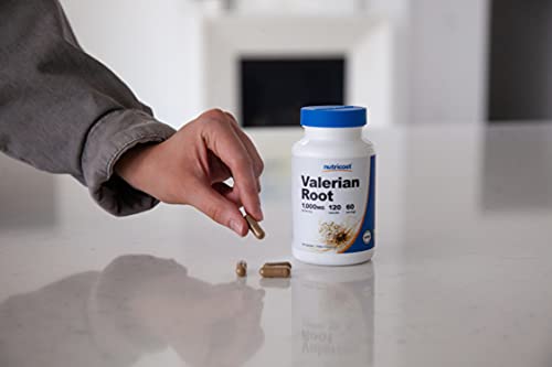Valerian Root Capsules - 120 Gluten-Free Capsules