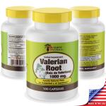 Sunshine Naturals Valerian Root 100 Capsules
